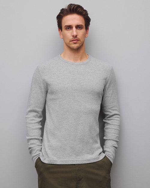 1x1 Slub Slim Long Sleeve B6