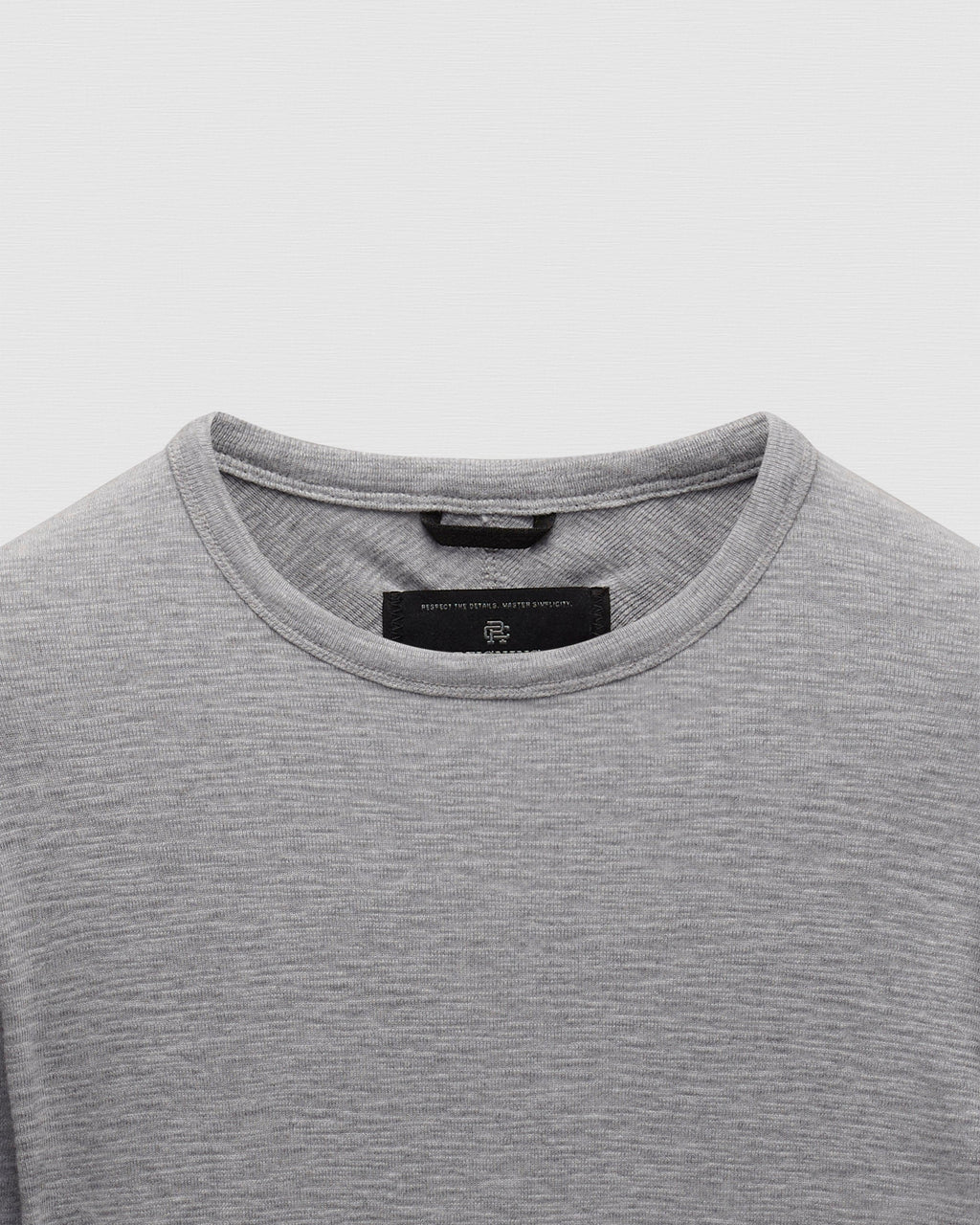 1x1 Slub Slim Long Sleeve B6