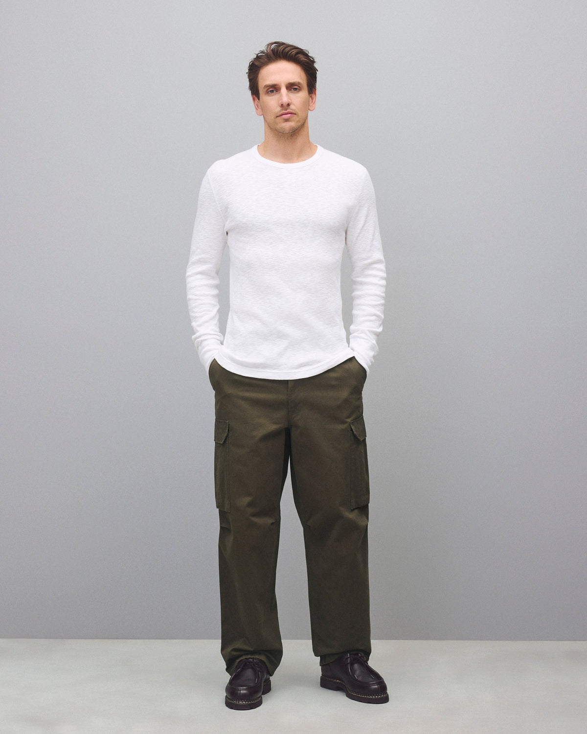 1x1 Slub Slim Long Sleeve O1