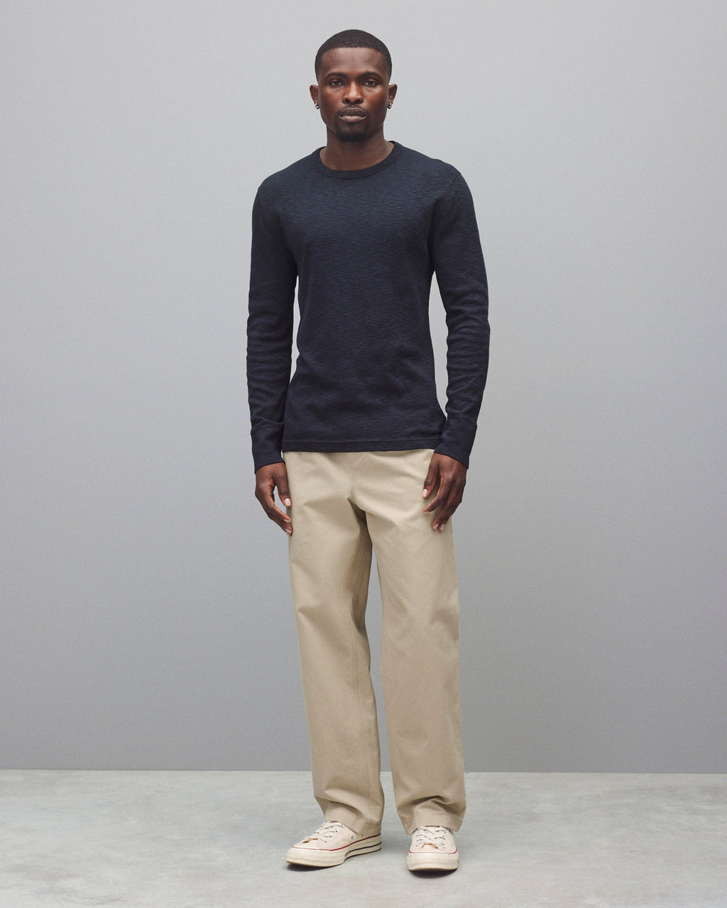 1x1 Slub Slim Long Sleeve O7