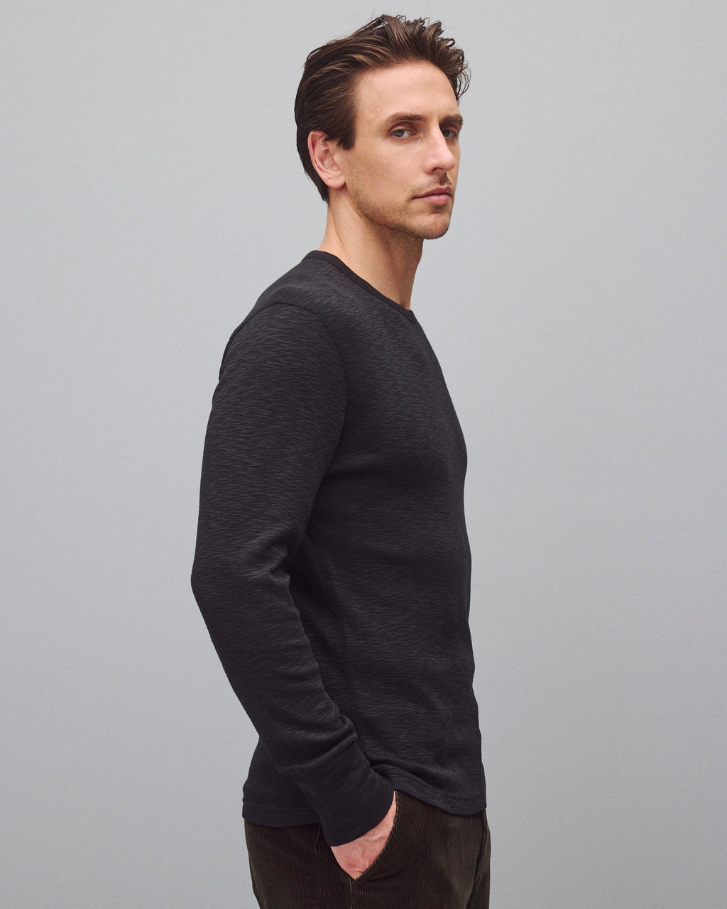 1x1 Slub Slim Long Sleeve R5