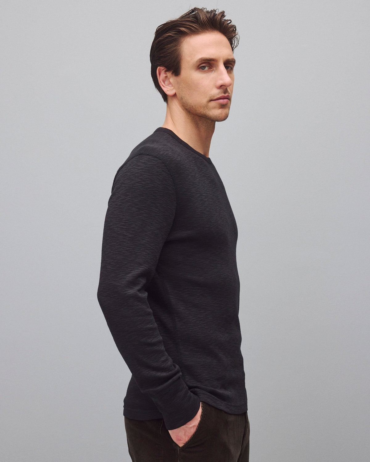 1x1 Slub Slim Long Sleeve R5