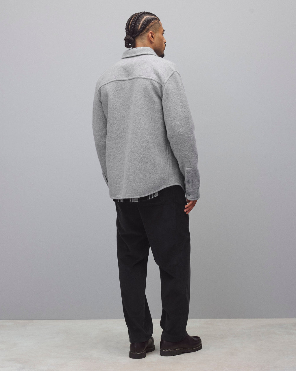 Boiled Wool Warden Overshirt M7