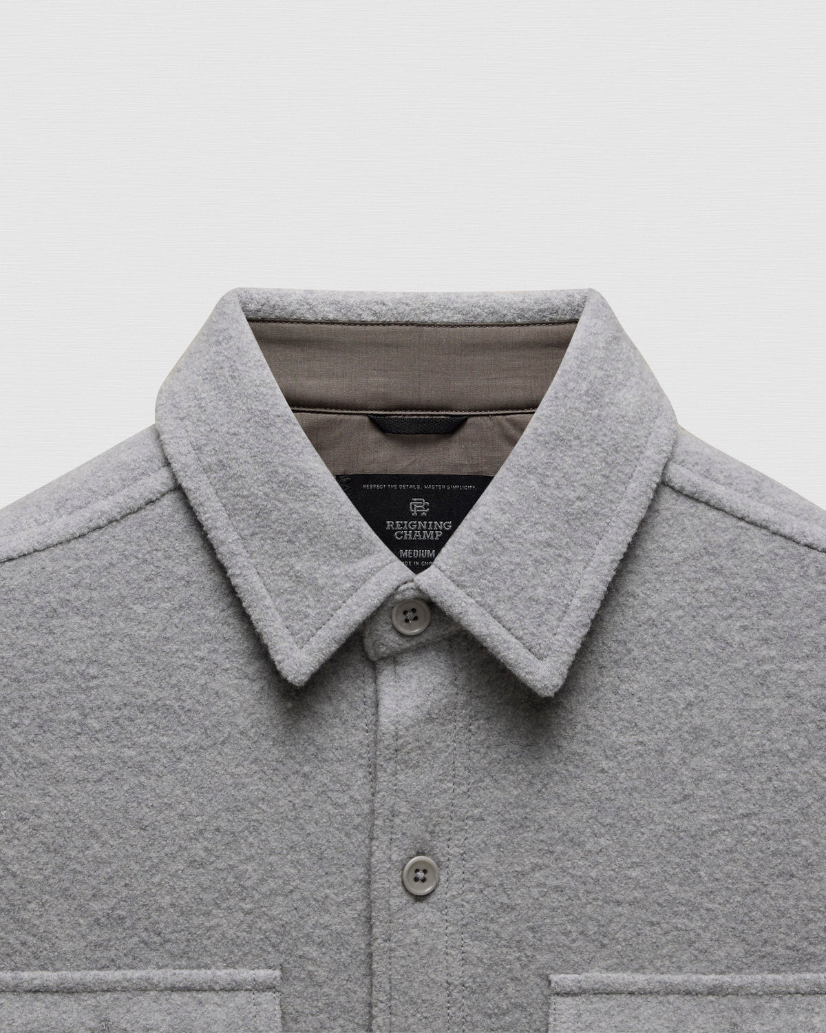 Boiled Wool Warden Overshirt M7