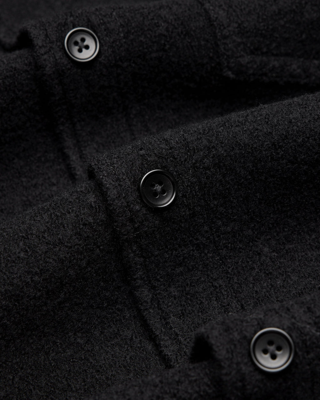 Boiled Wool Warden Overshirt X7