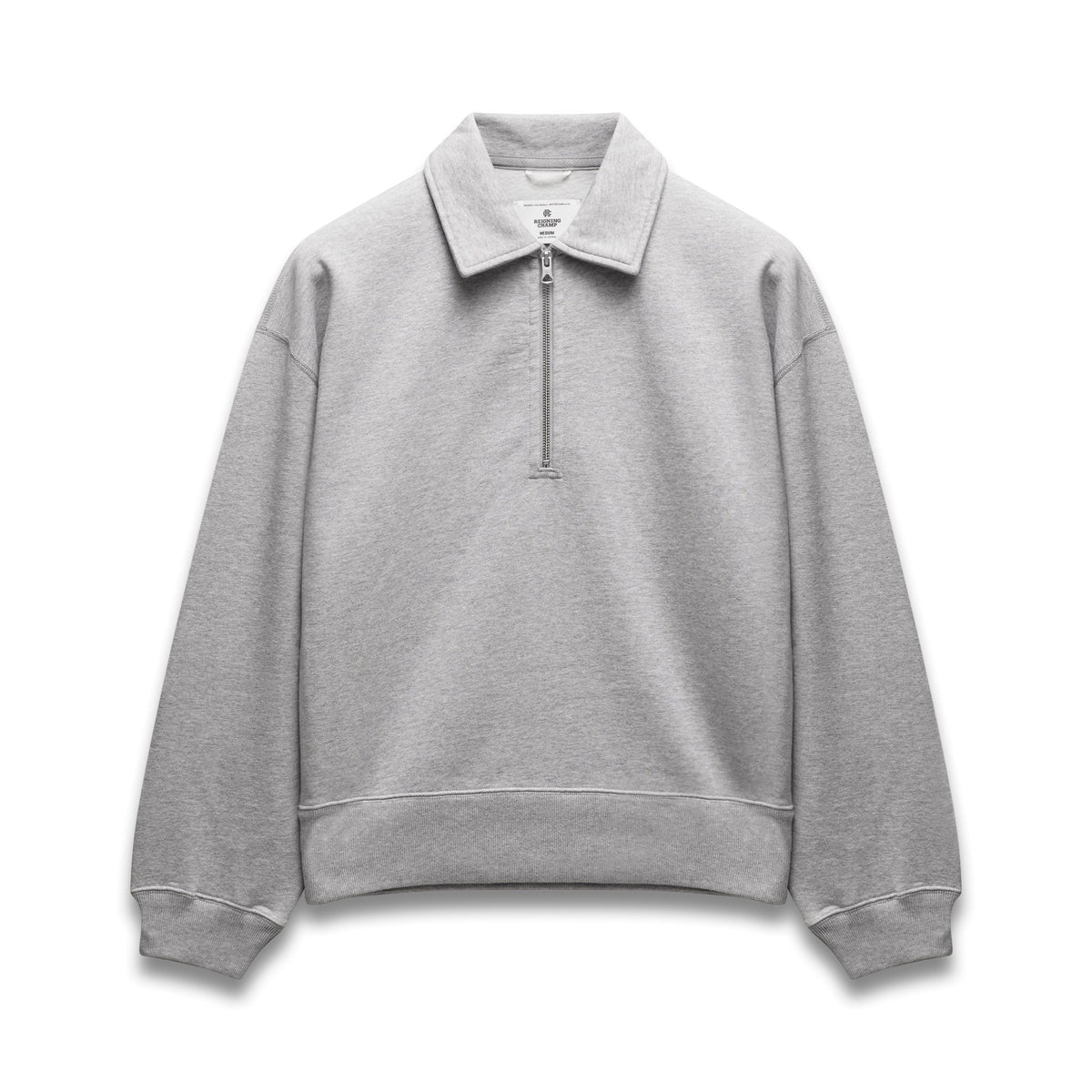 Brushed Fleece Relaxed Half Zip Sweatshirt Y2
